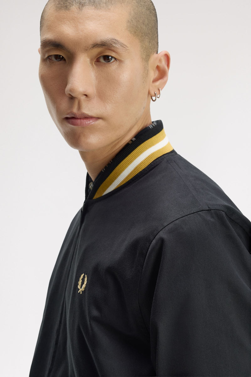 TWILL TENNIS BOMBER JACKET