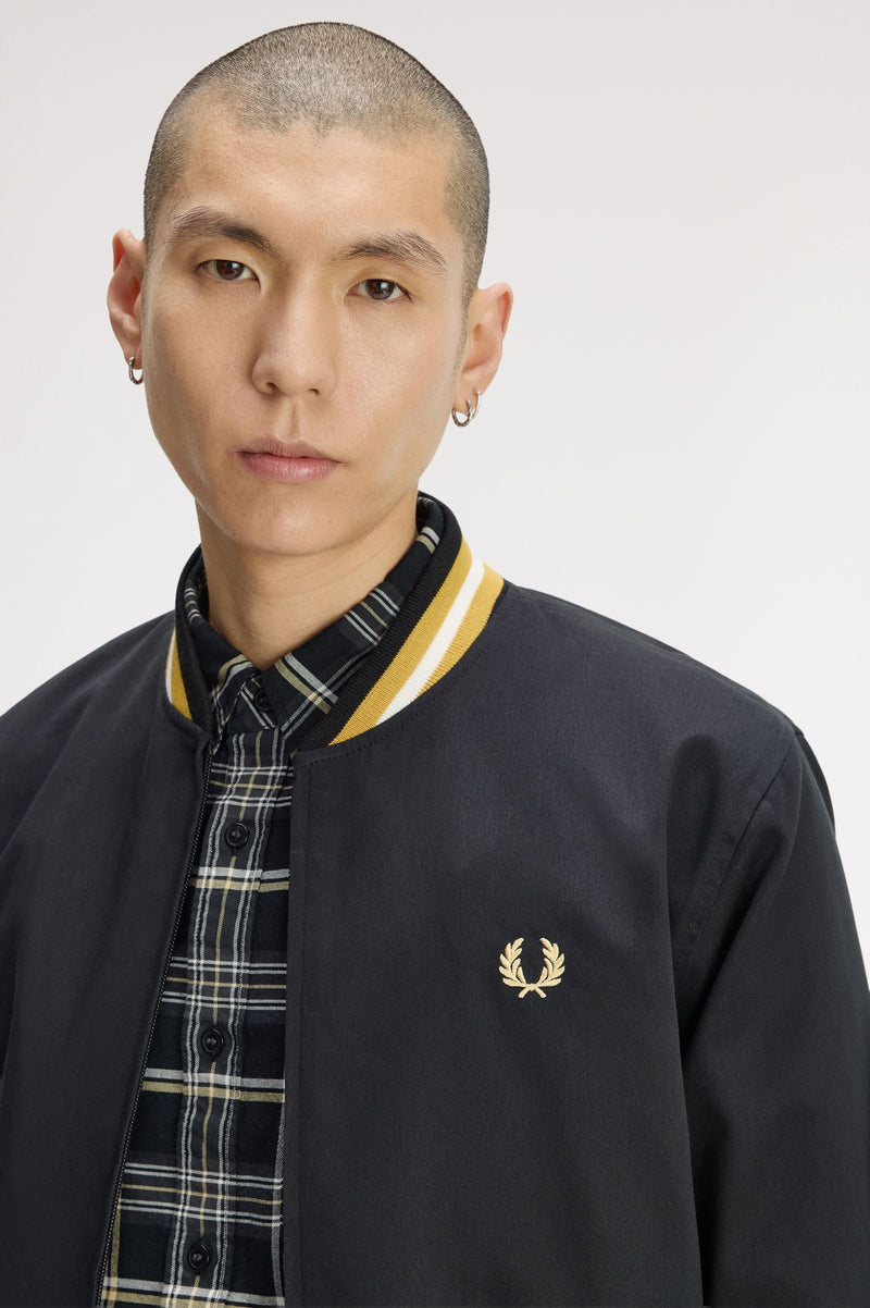 TWILL TENNIS BOMBER JACKET