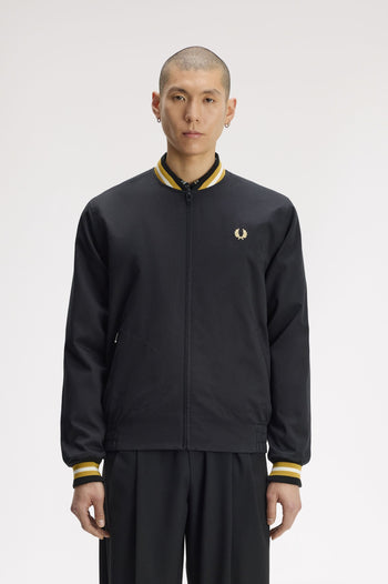 TWILL TENNIS BOMBER JACKET