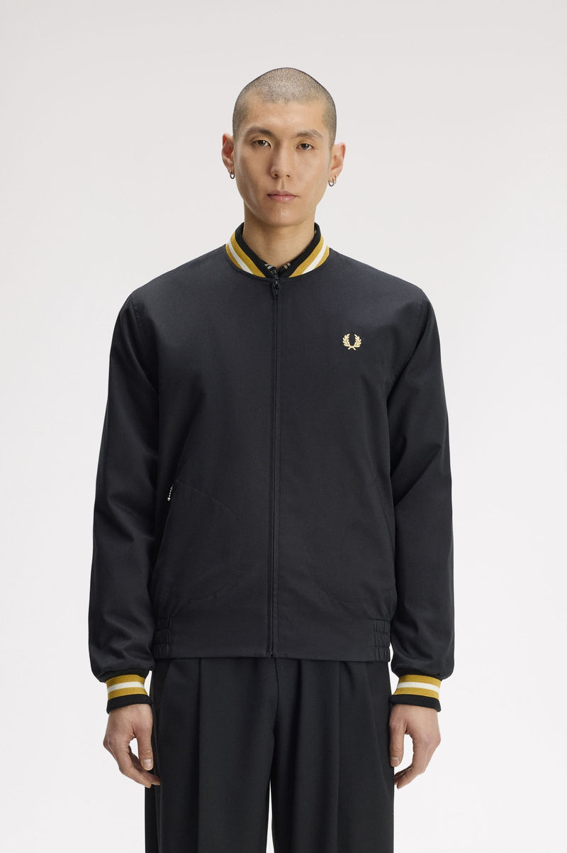 TWILL TENNIS BOMBER JACKET