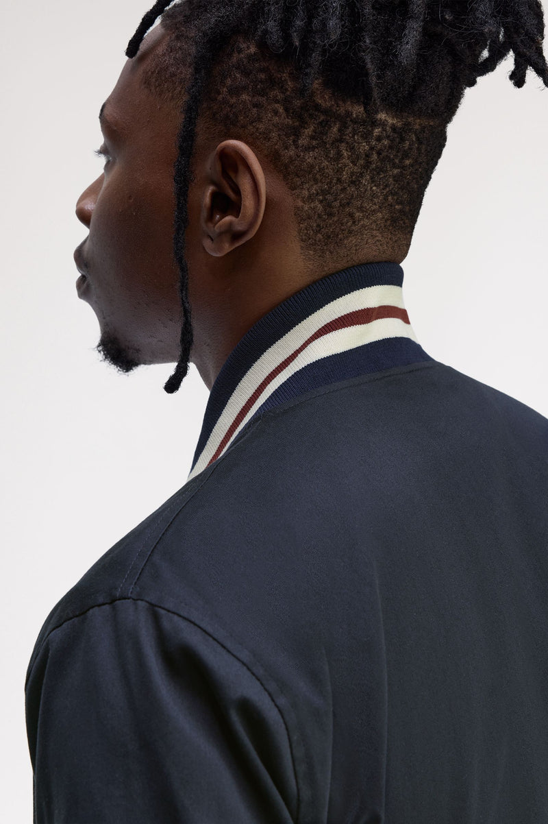 TWILL TENNIS BOMBER JACKET