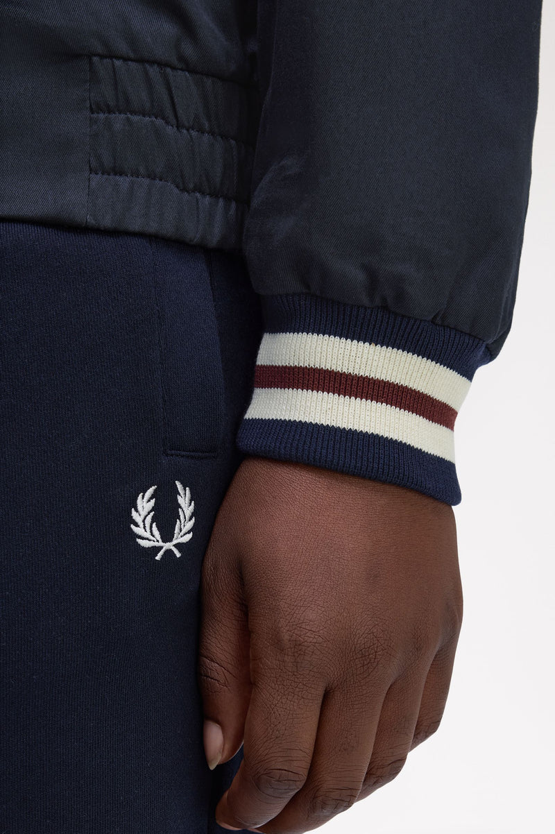 TWILL TENNIS BOMBER JACKET