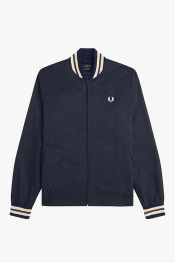 TWILL TENNIS BOMBER JACKET