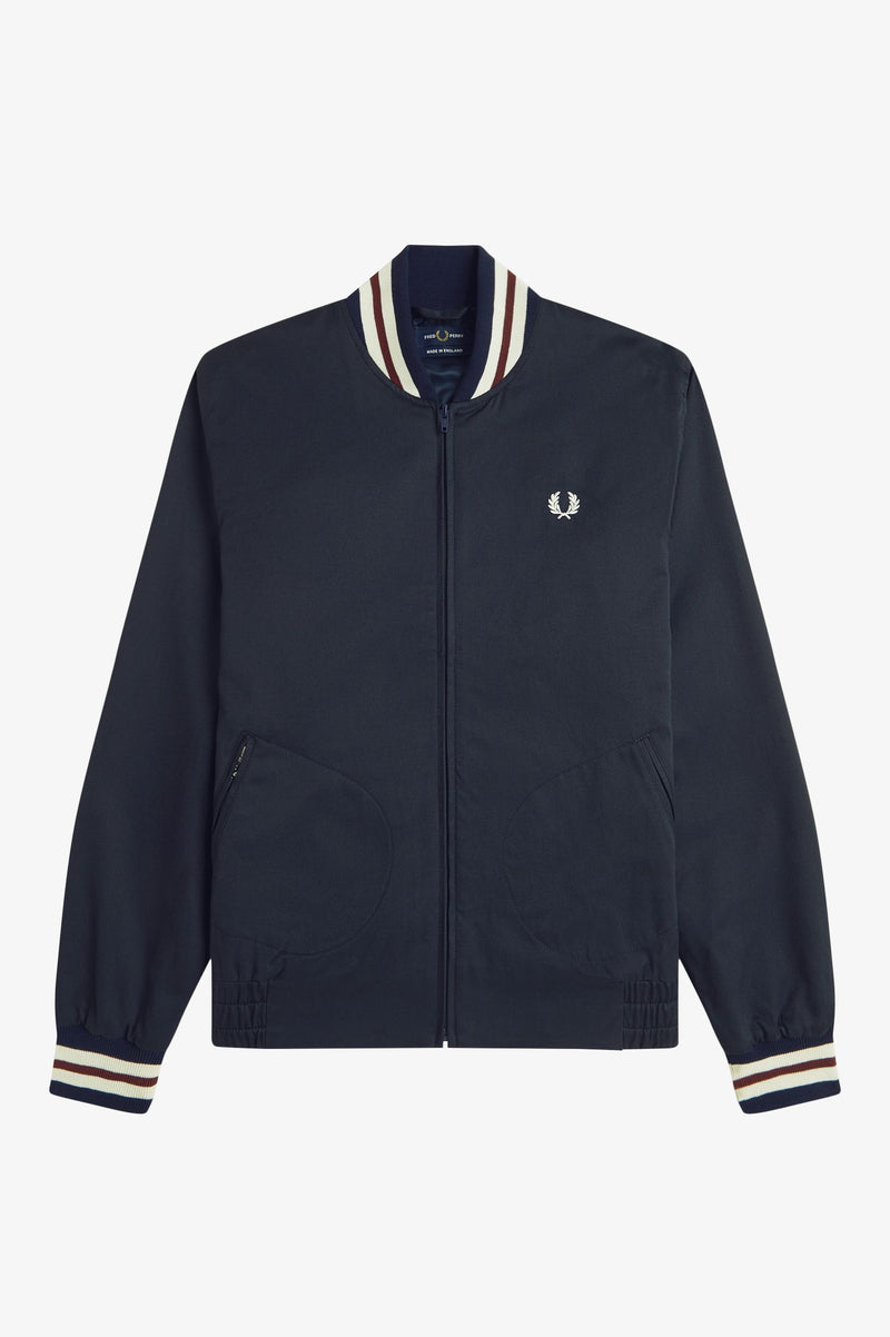 TWILL TENNIS BOMBER JACKET