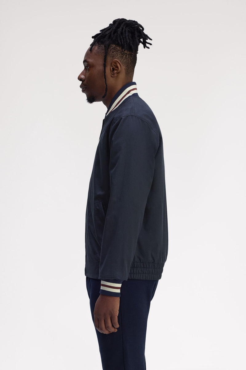 TWILL TENNIS BOMBER JACKET