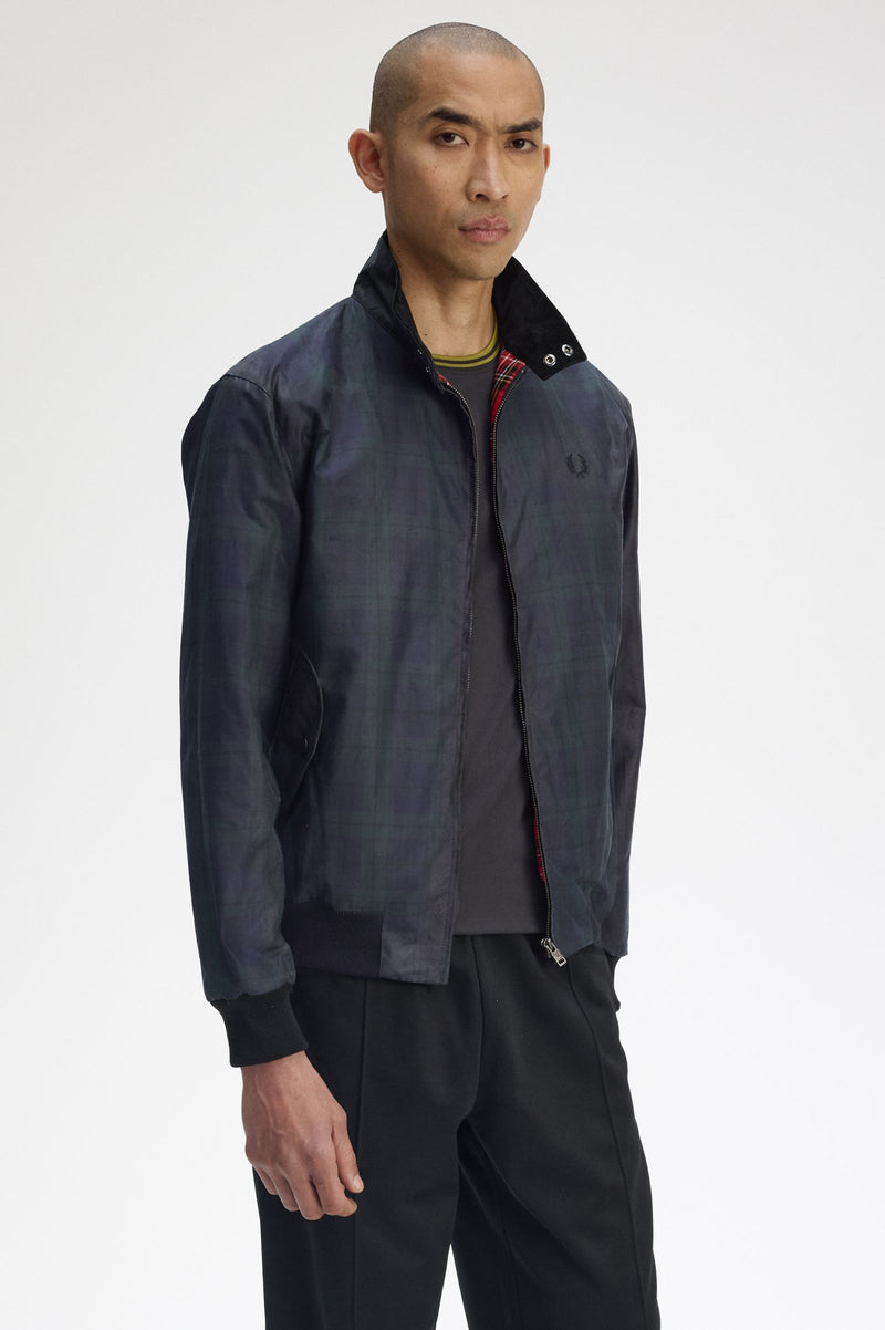 BLACKWATCH TARTAN HARRINGTON