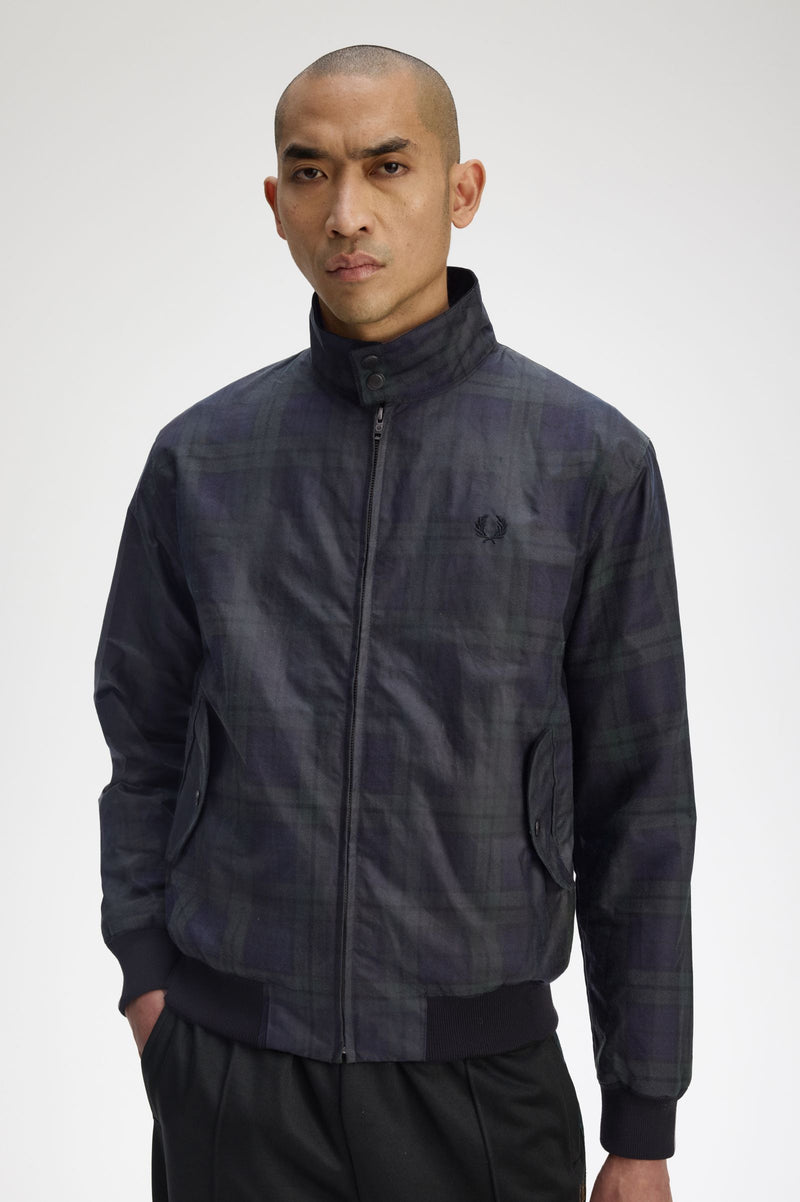 BLACKWATCH TARTAN HARRINGTON