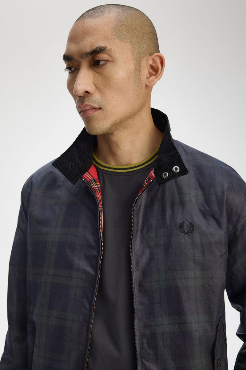 BLACKWATCH TARTAN HARRINGTON