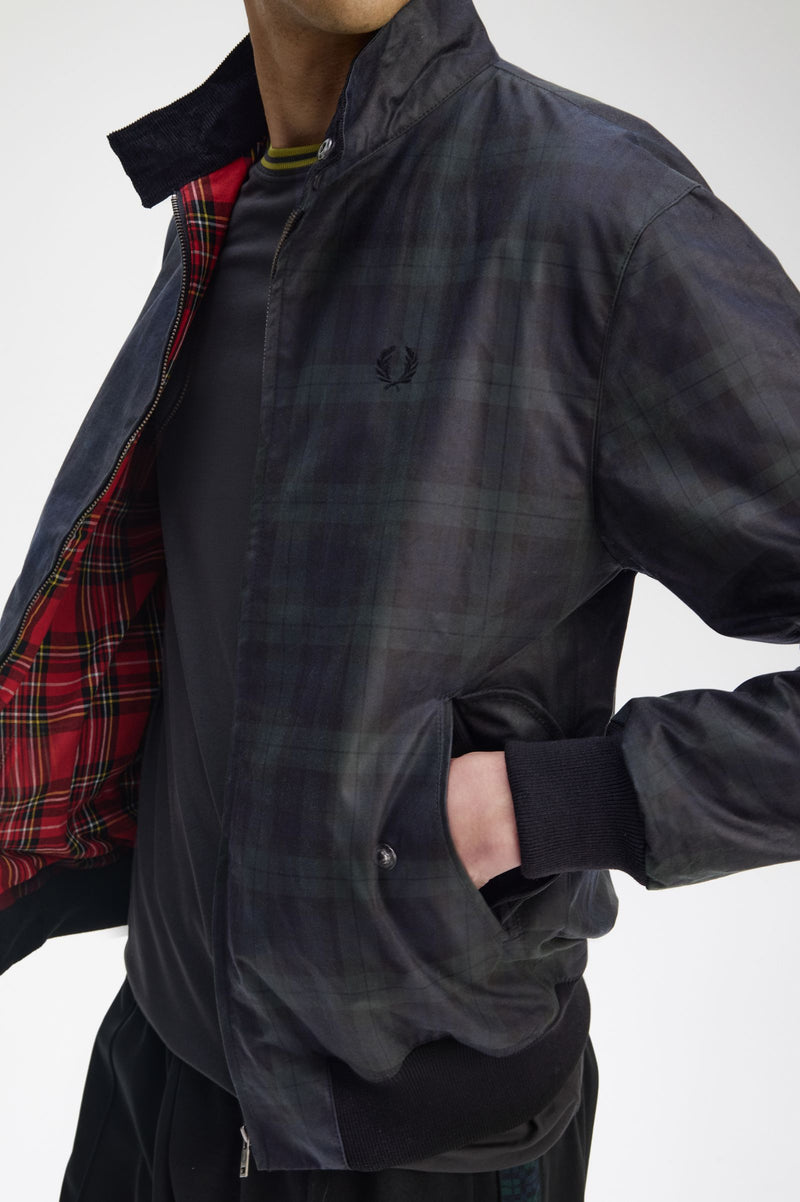 BLACKWATCH TARTAN HARRINGTON