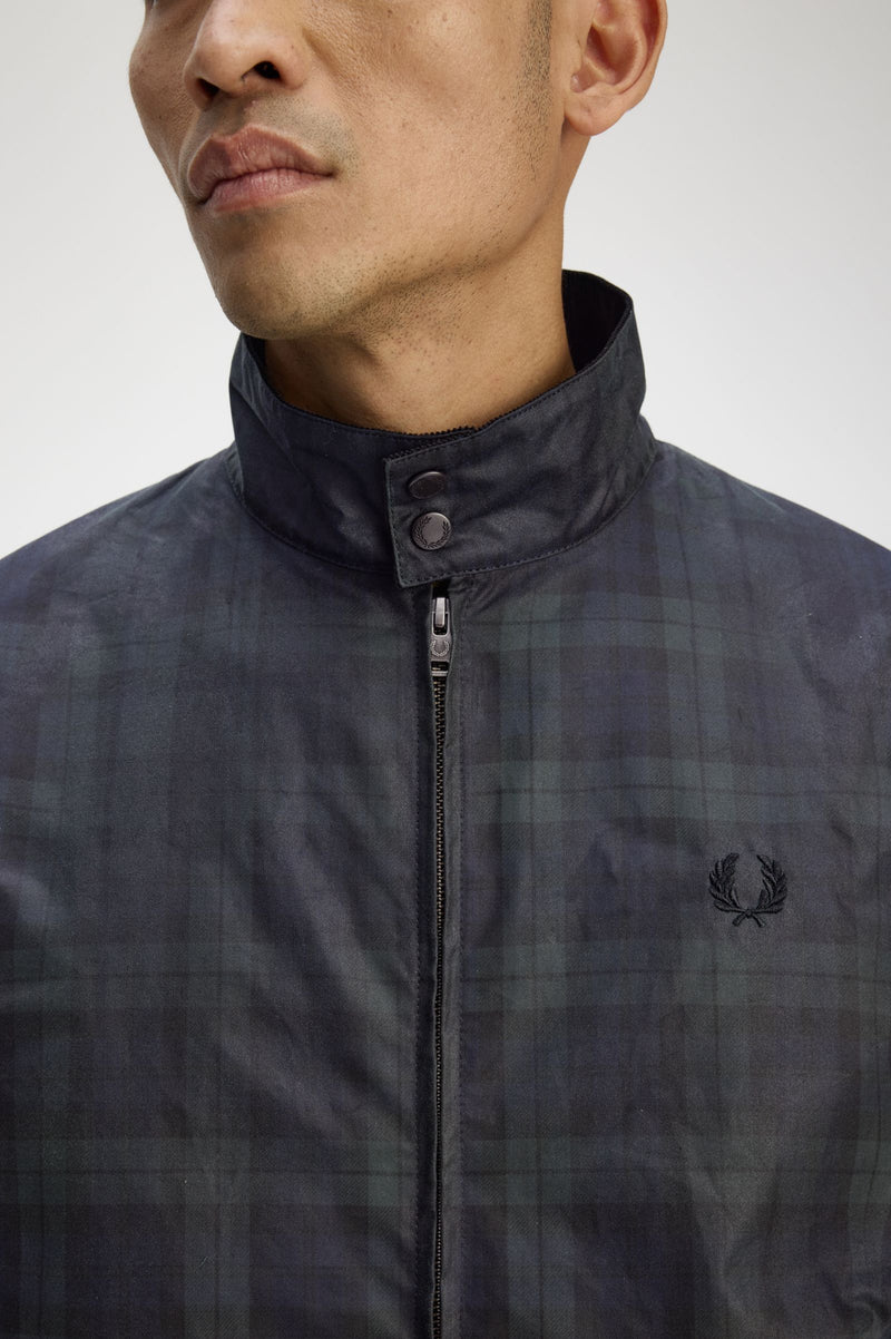BLACKWATCH TARTAN HARRINGTON