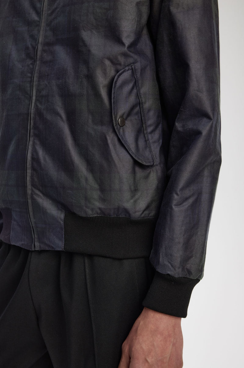 BLACKWATCH TARTAN HARRINGTON