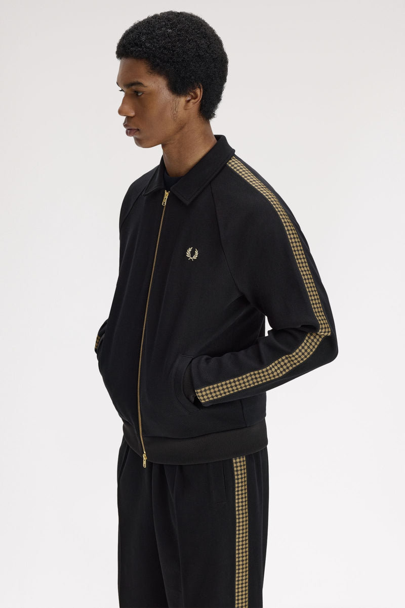 CROSS TAPE TRACK JACKET
