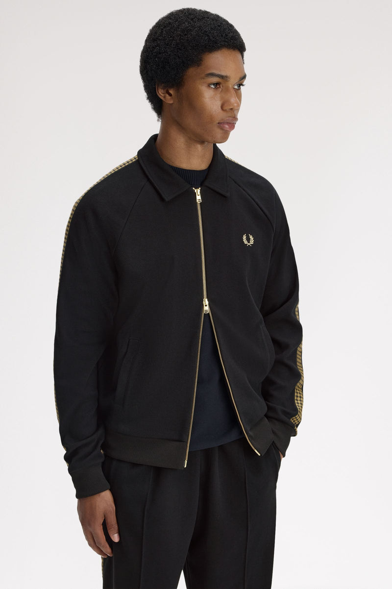 CROSS TAPE TRACK JACKET