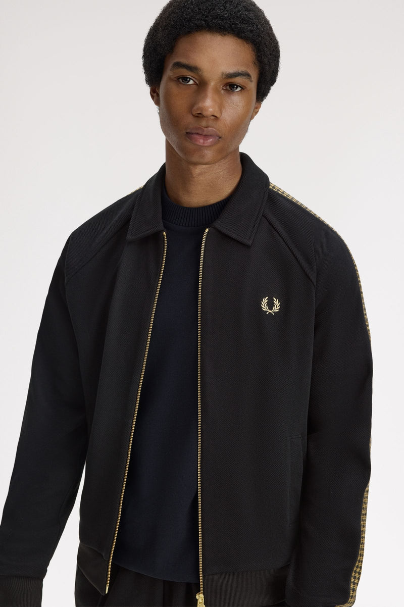 CROSS TAPE TRACK JACKET