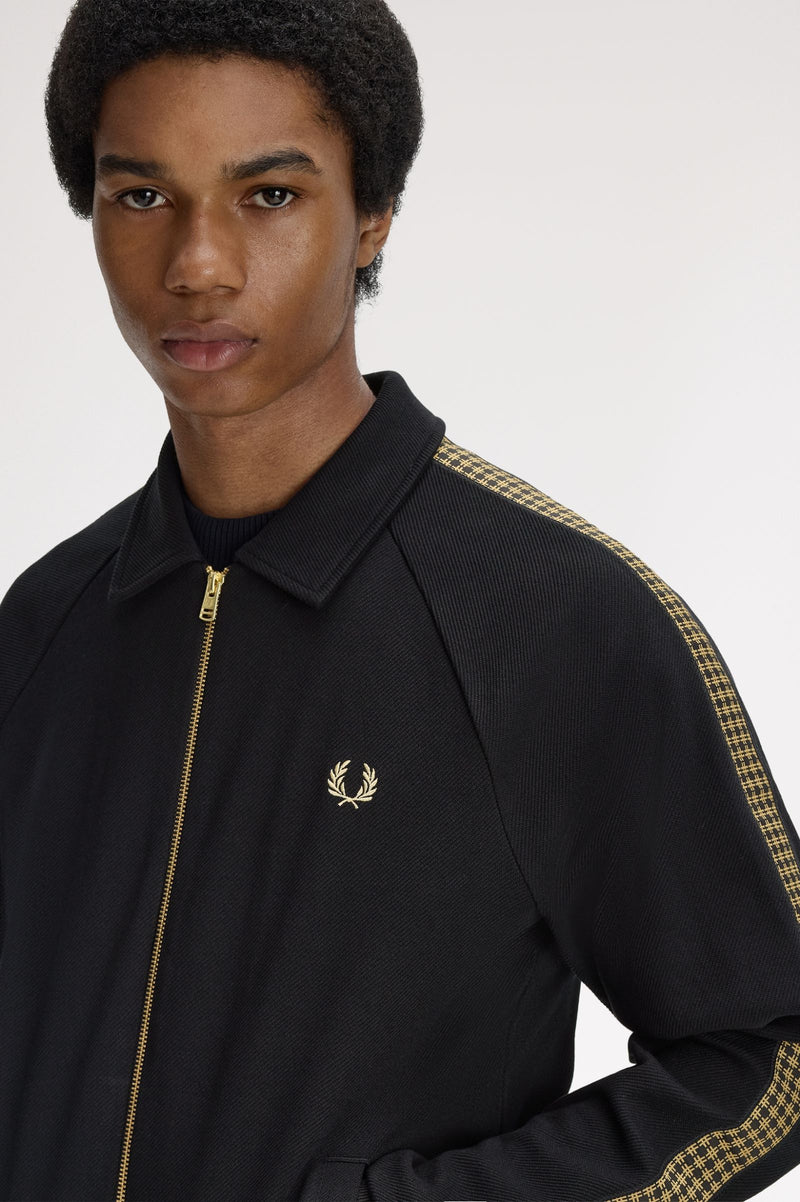 CROSS TAPE TRACK JACKET