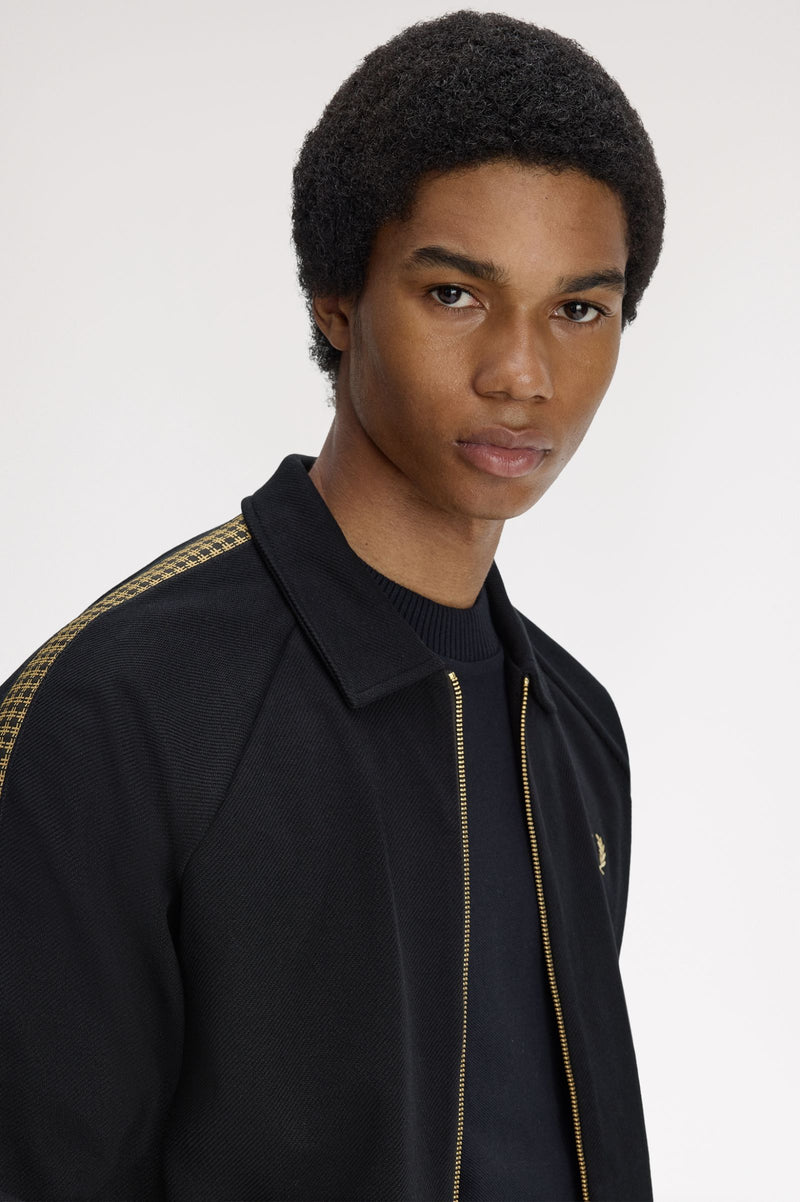 CROSS TAPE TRACK JACKET