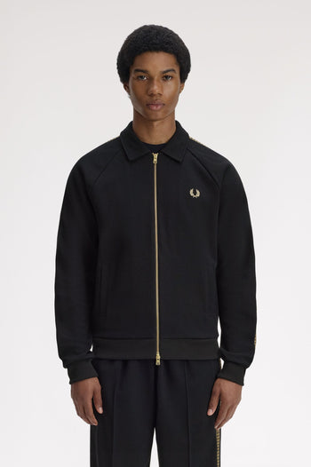 CROSS TAPE TRACK JACKET