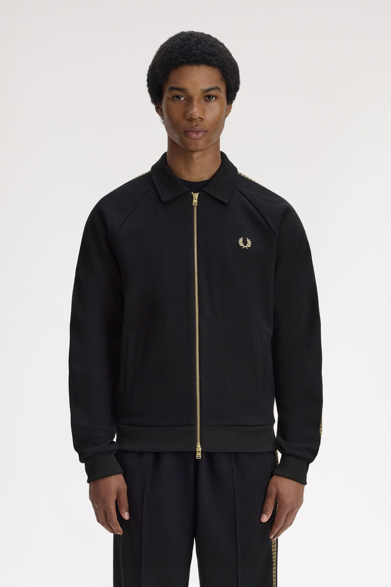 CROSS TAPE TRACK JACKET