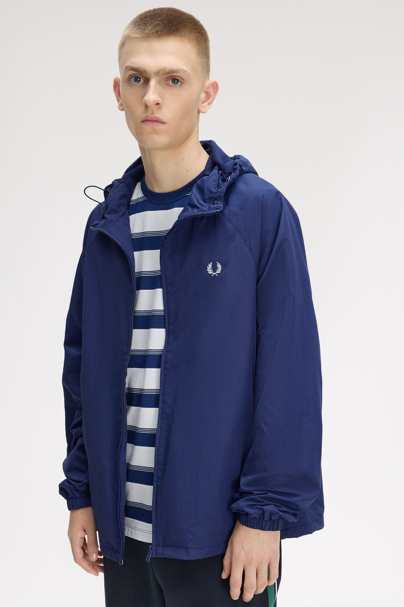 HOODED SHELL JACKET