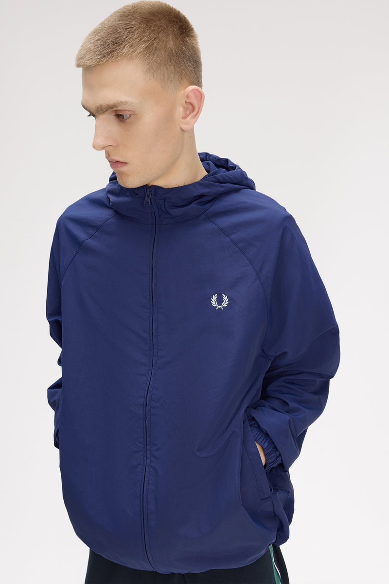 HOODED SHELL JACKET