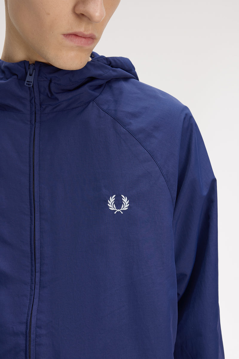 HOODED SHELL JACKET