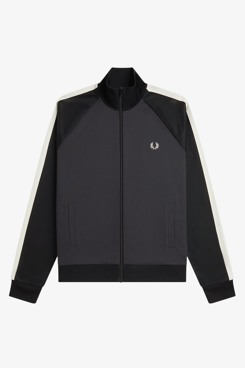 CONTRAST SLEEVE TRACK JACKET