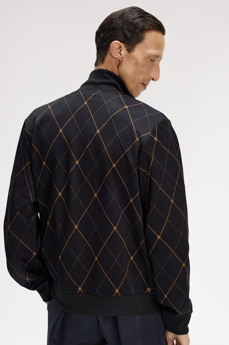 ARGYLE TRACK JACKET