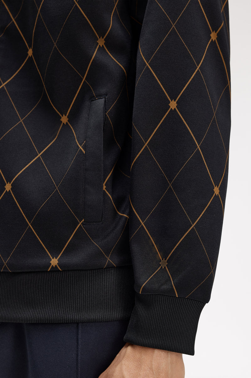 ARGYLE TRACK JACKET