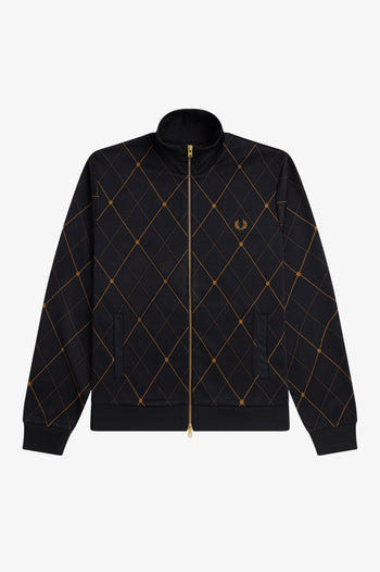 ARGYLE TRACK JACKET