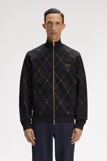 ARGYLE TRACK JACKET