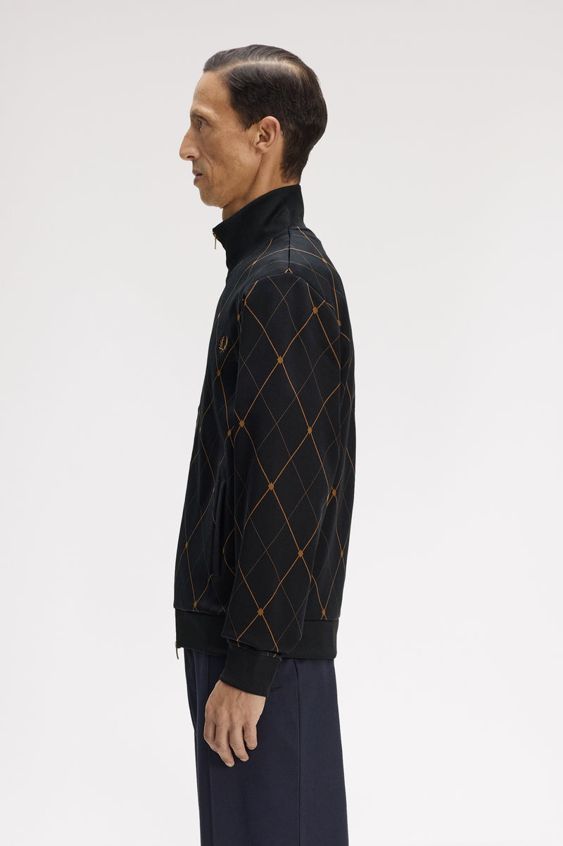ARGYLE TRACK JACKET