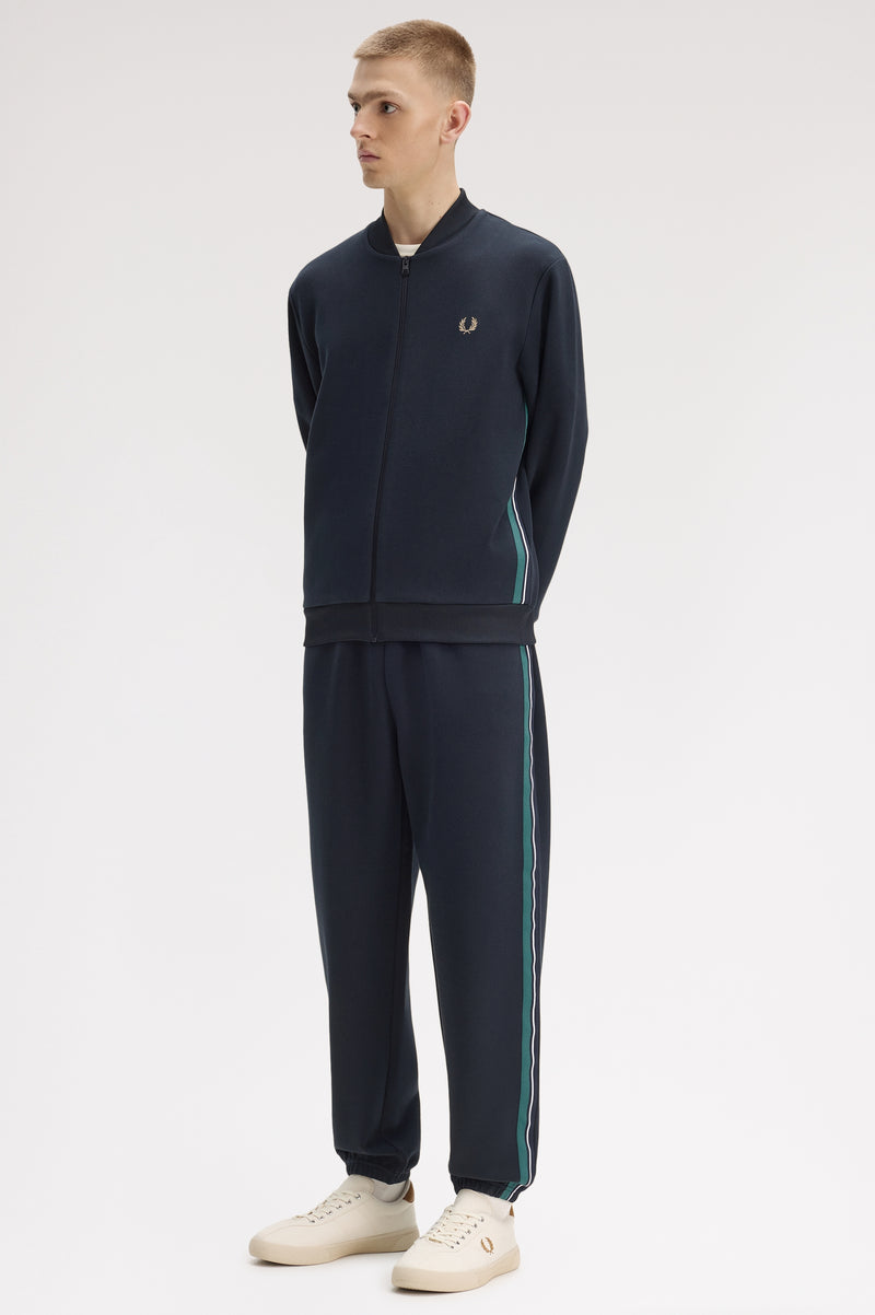 STRIPE TAPE TRACK JACKET