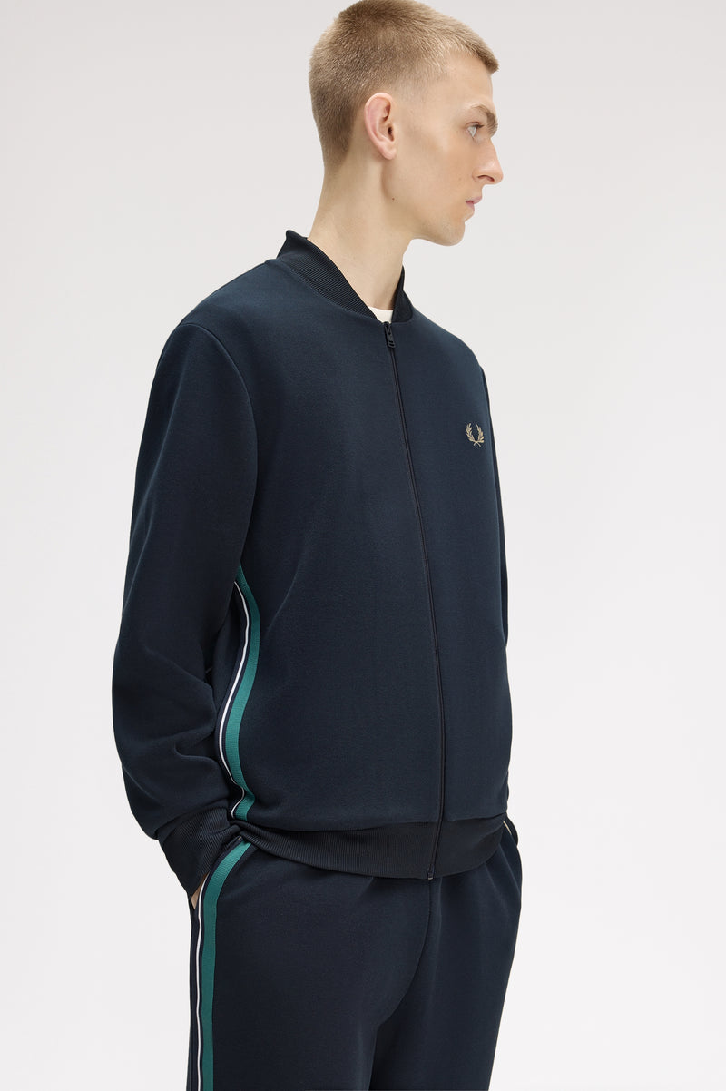 STRIPE TAPE TRACK JACKET