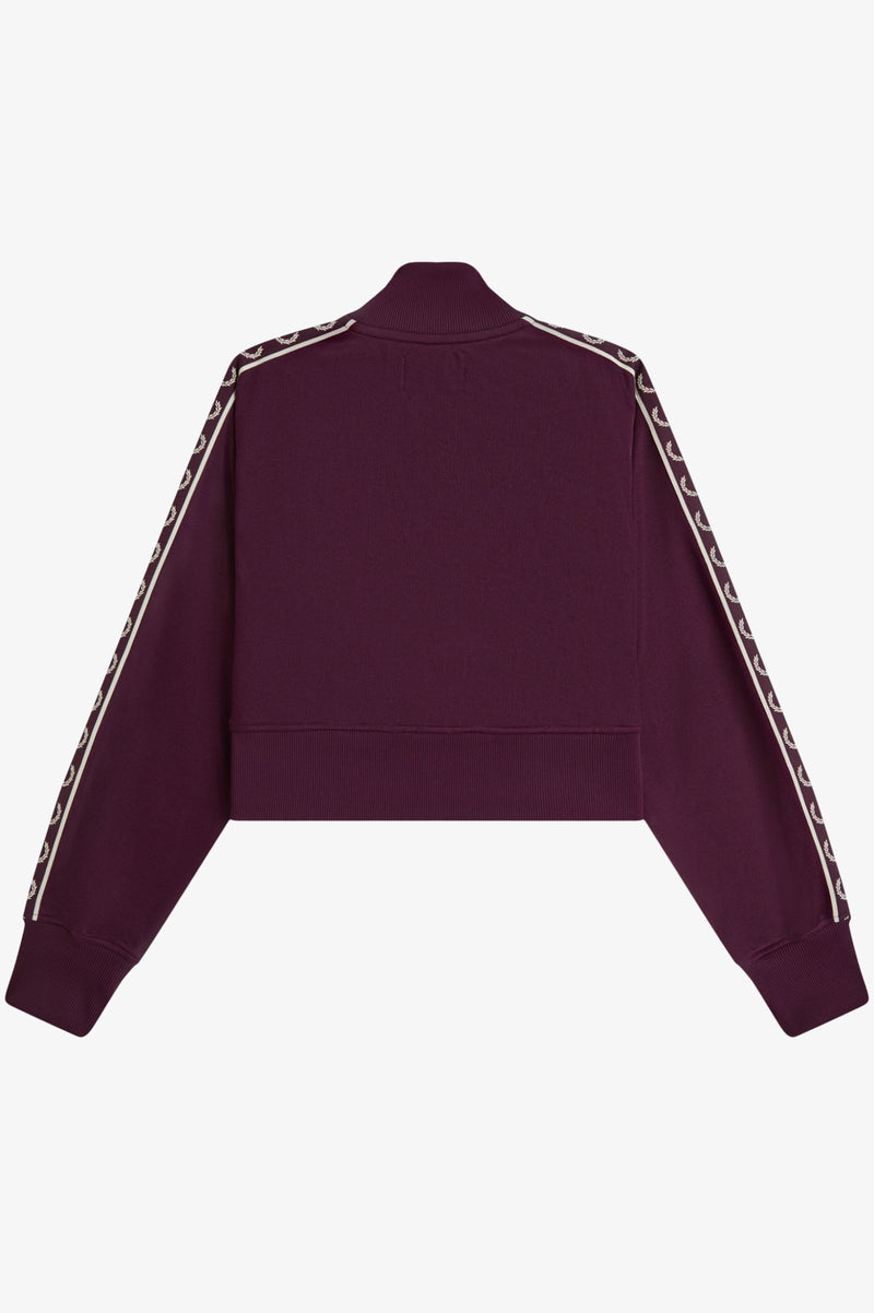 CROPPED TAPED TRACK JACKET
