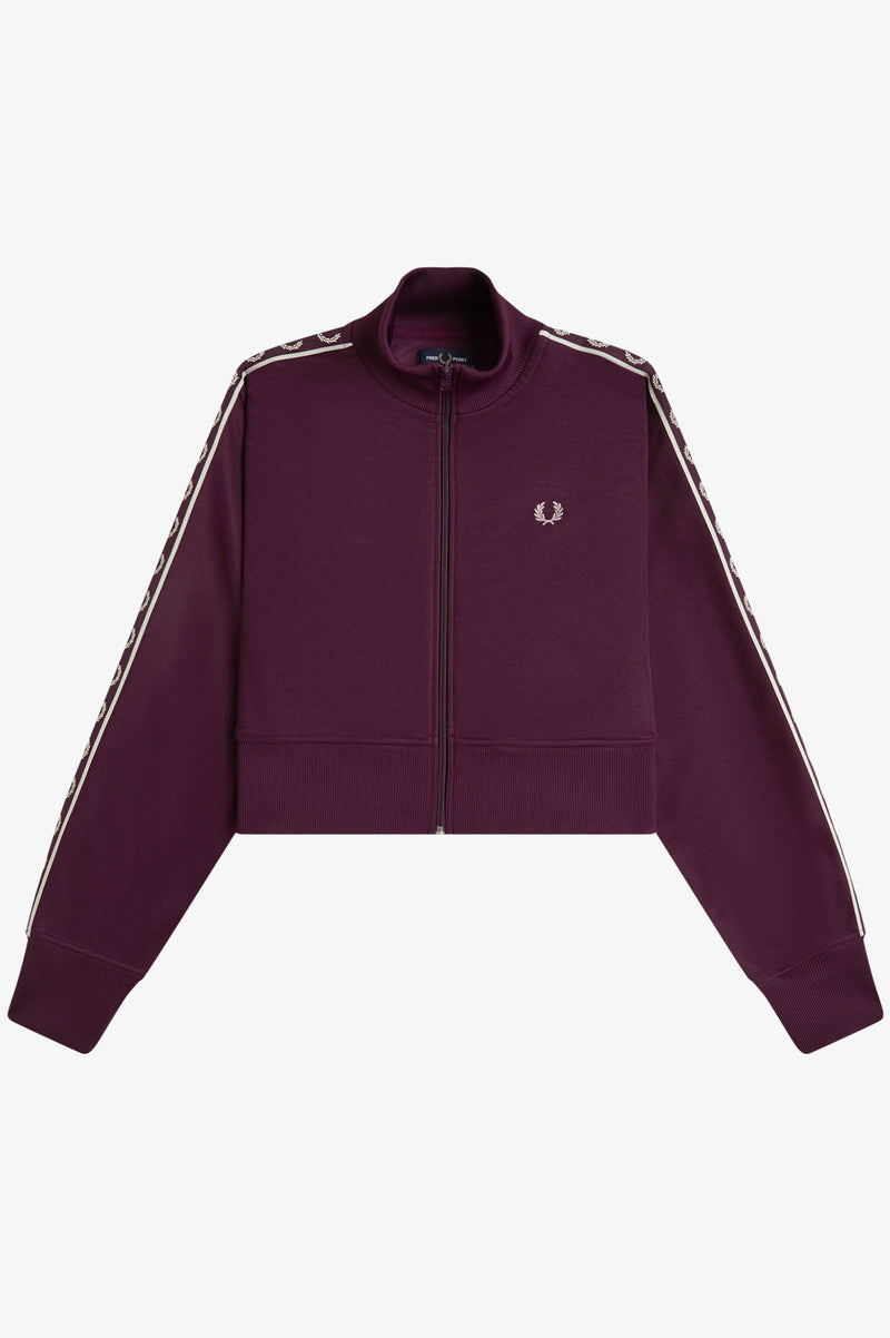 CROPPED TAPED TRACK JACKET