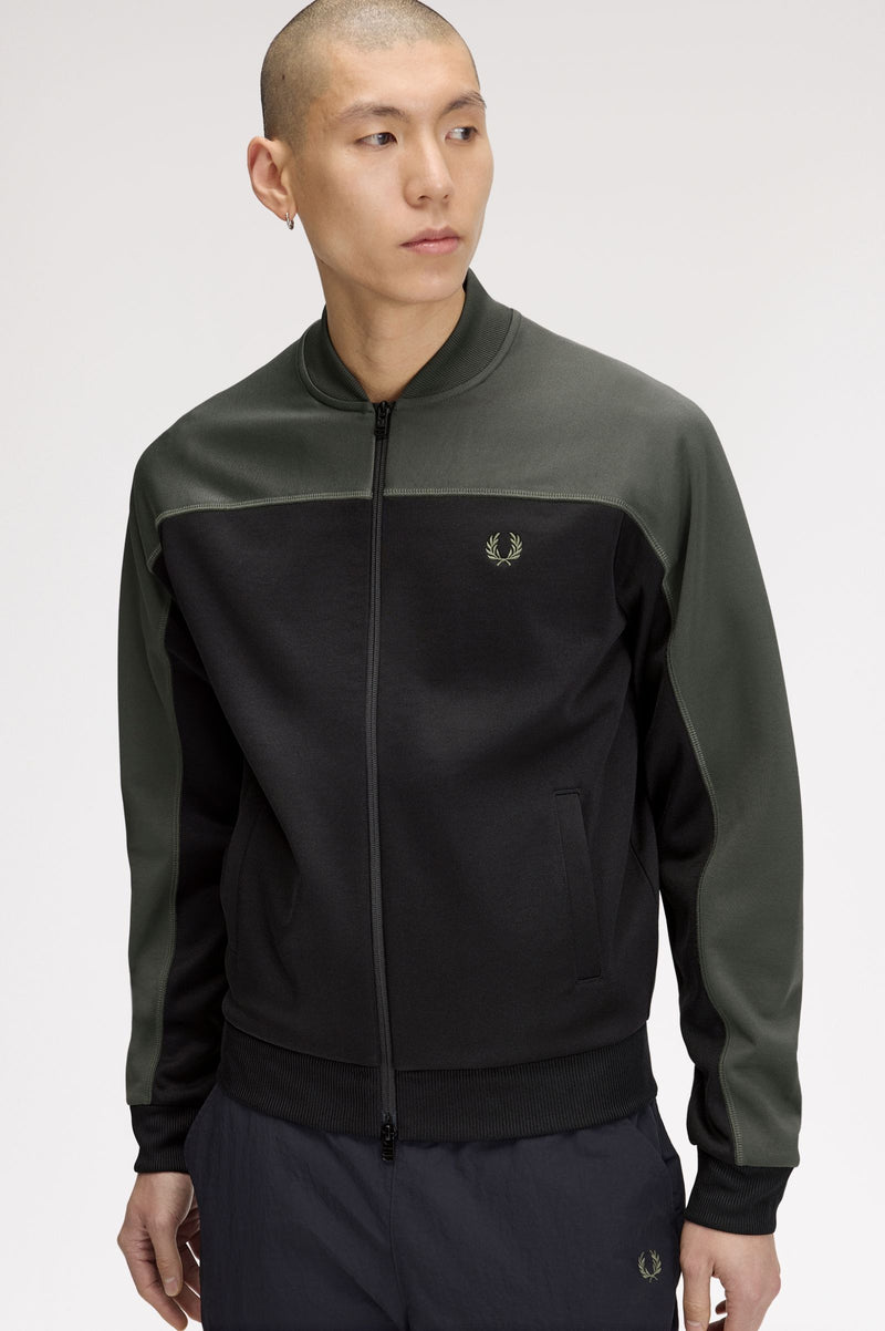 COLOUR BLOCK TRACK JACKET
