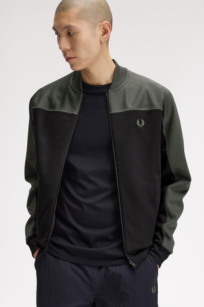 COLOUR BLOCK TRACK JACKET