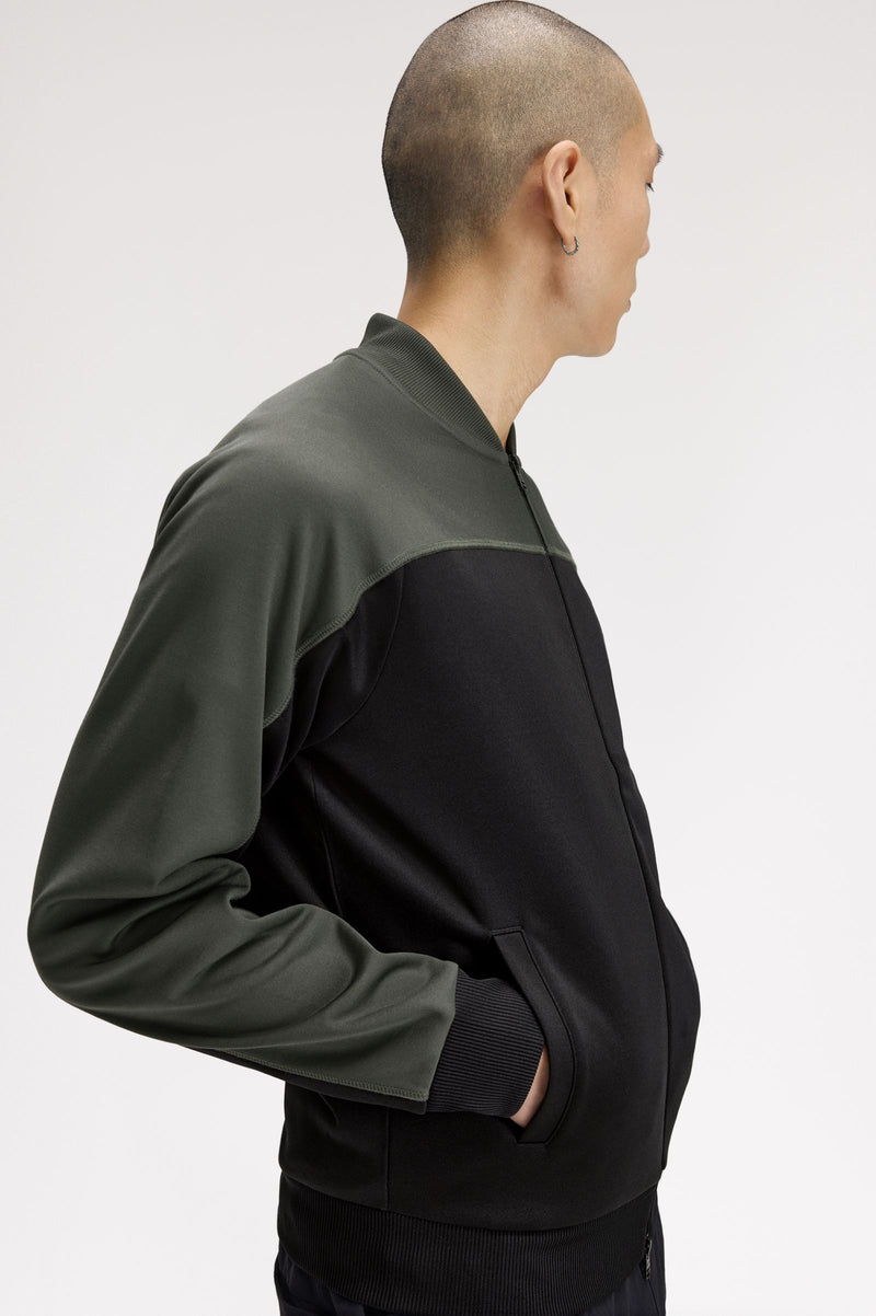 COLOUR BLOCK TRACK JACKET