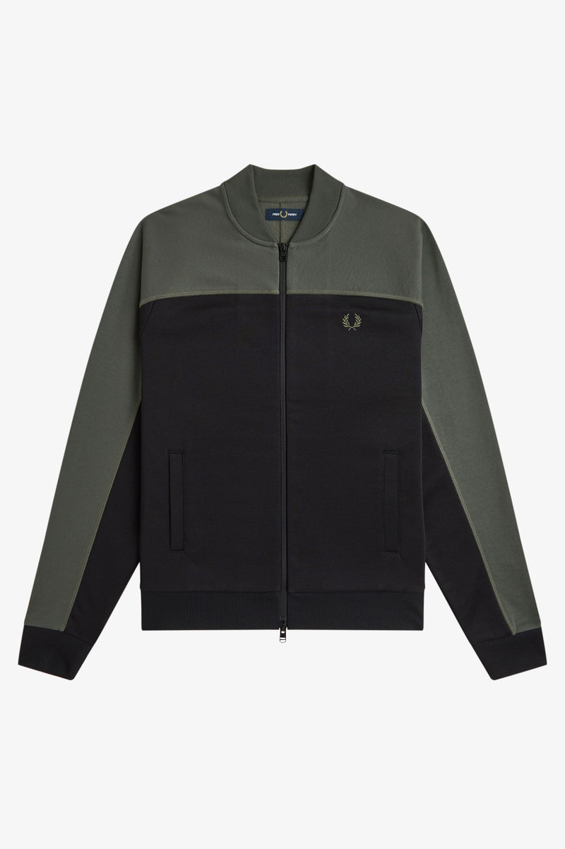 COLOUR BLOCK TRACK JACKET