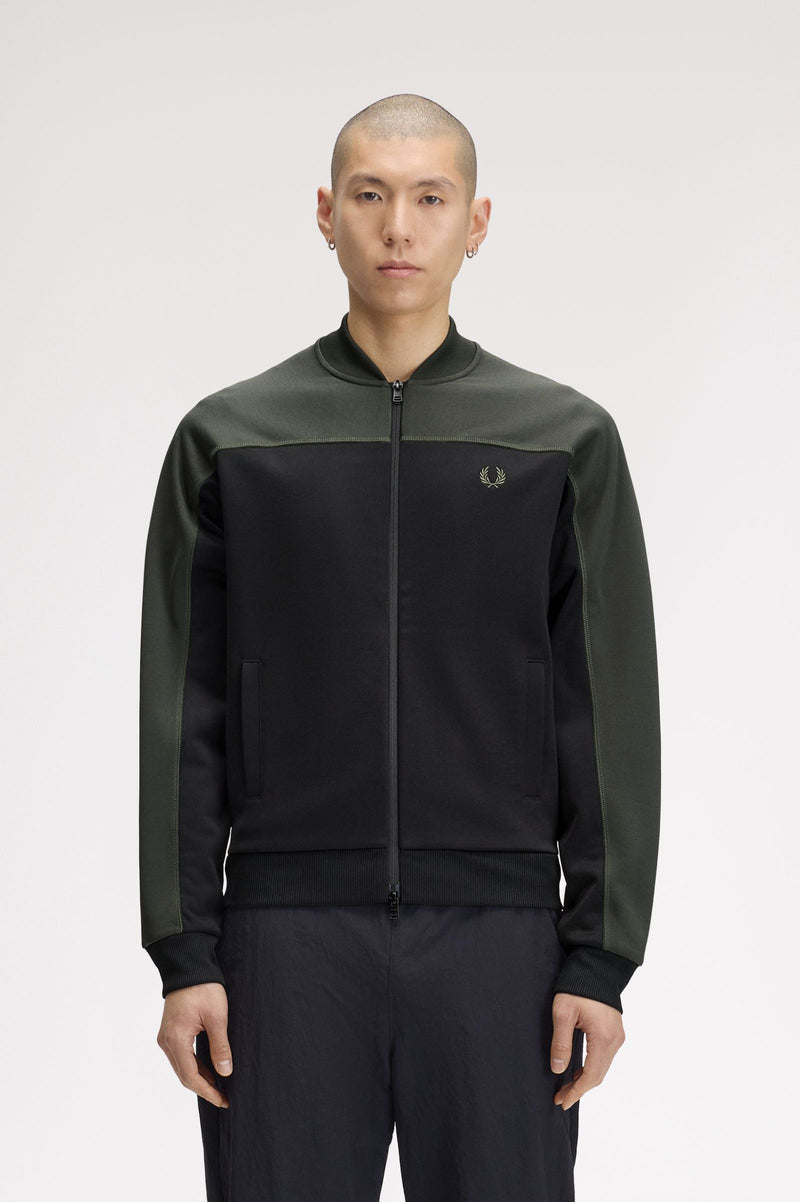 COLOUR BLOCK TRACK JACKET