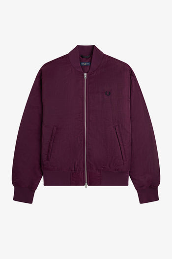 QUILTED TENNIS BOMBER JACKET