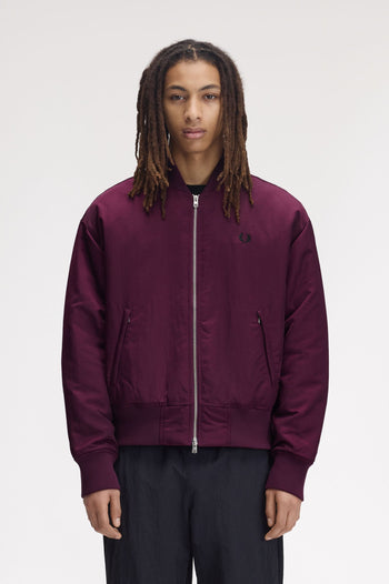 QUILTED TENNIS BOMBER JACKET