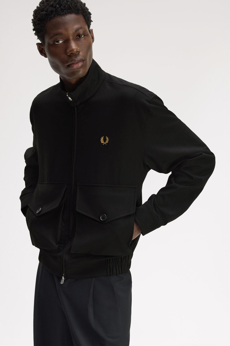 PATCH POCKET FUNNEL NECK JKT