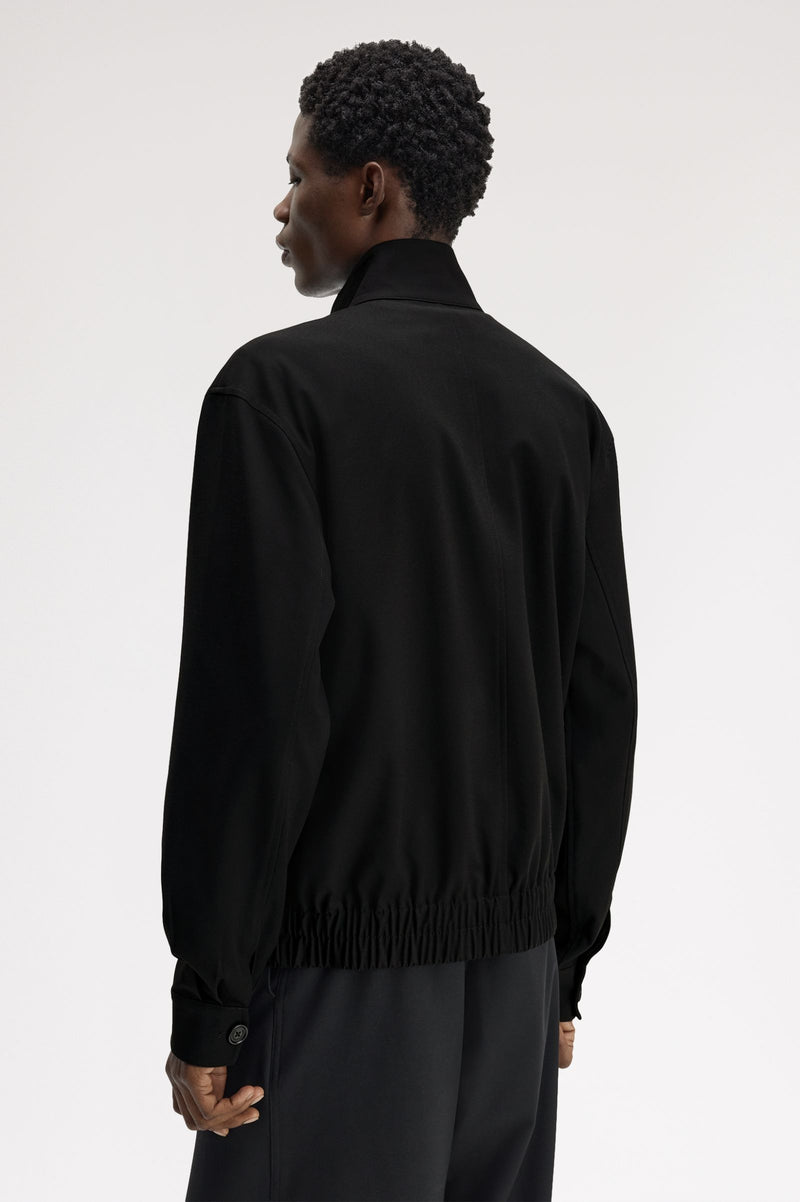 PATCH POCKET FUNNEL NECK JKT