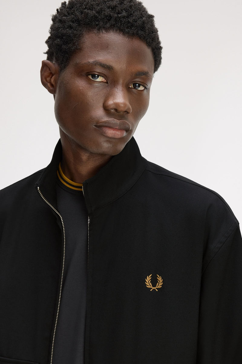 PATCH POCKET FUNNEL NECK JKT
