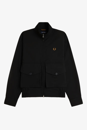 PATCH POCKET FUNNEL NECK JKT