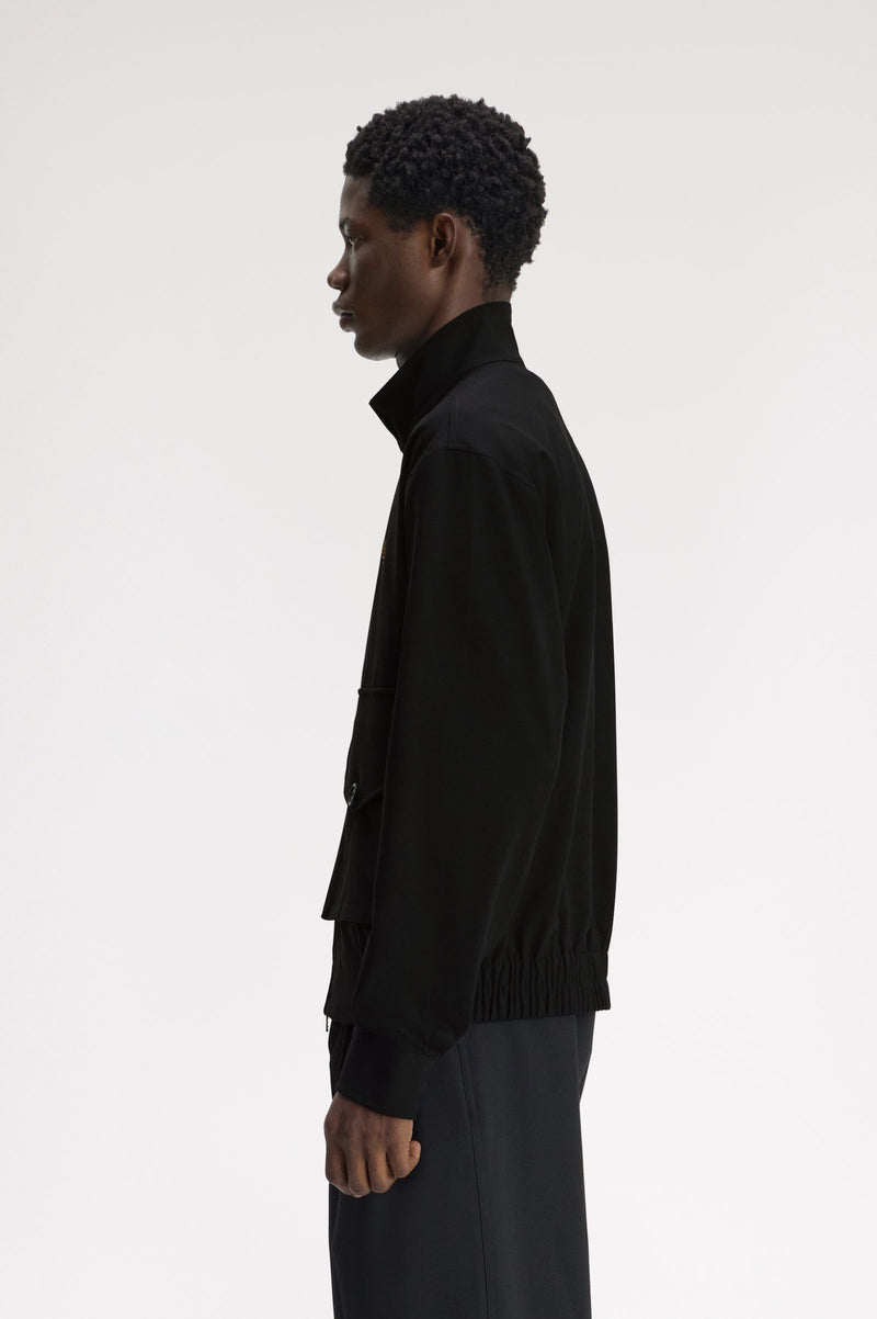 PATCH POCKET FUNNEL NECK JKT