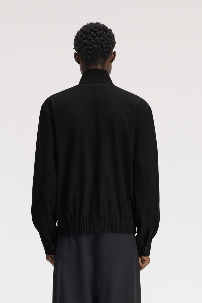PATCH POCKET FUNNEL NECK JKT