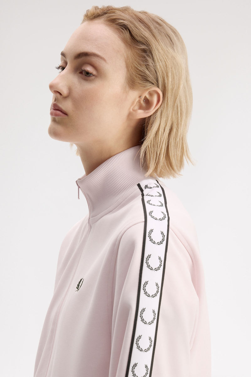 CROPPED TAPED TRACK JACKET