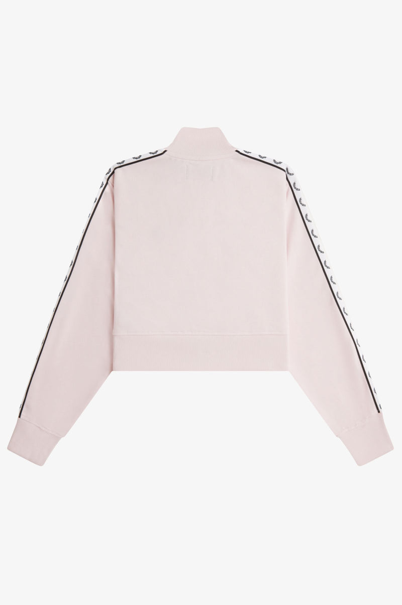 CROPPED TAPED TRACK JACKET